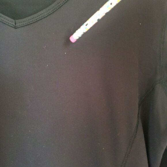 Mountain Hardwear Womens M Long Sleeve Black Base Layer Shirt Outdoor Hike - Picture 5 of 8